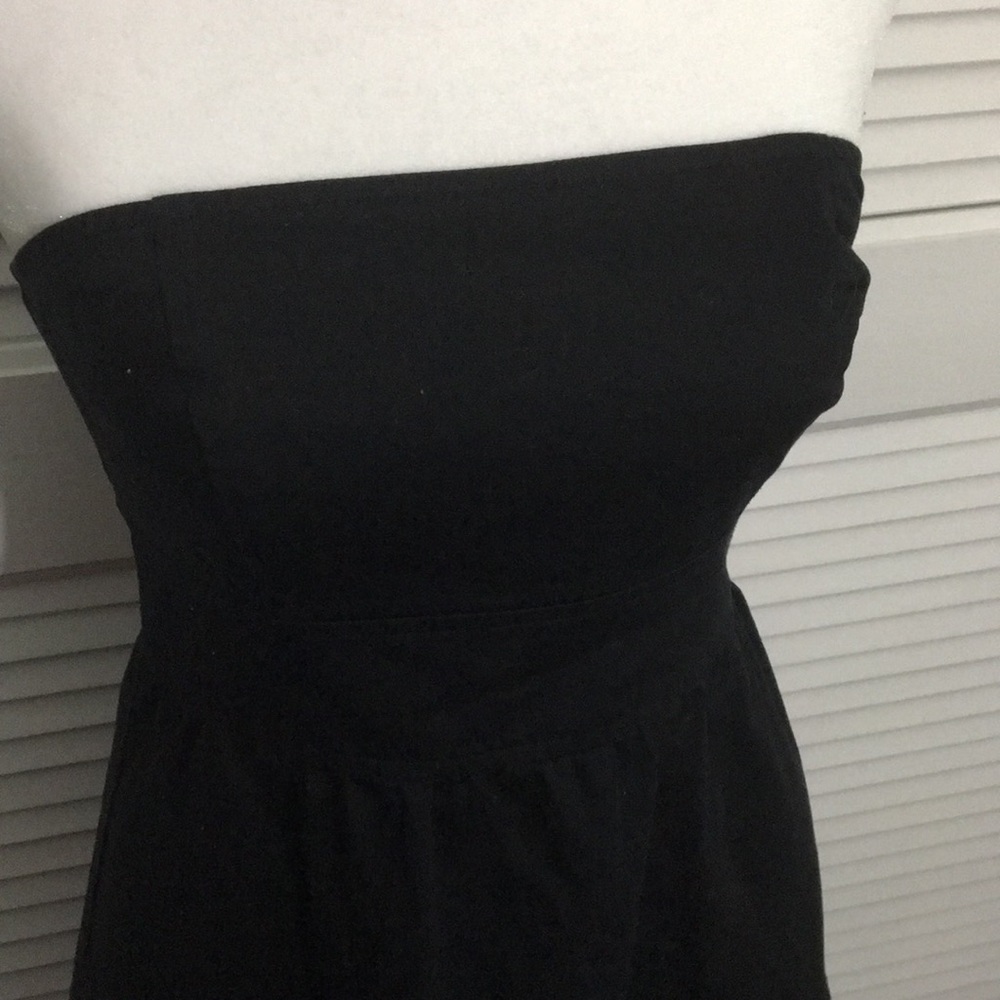 Old Navy strapless little black dress, size 1 - Picture 2 of 6
